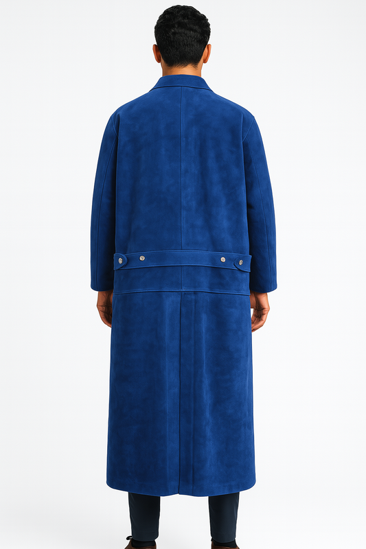 Heat & Water Repellent Leather Foundry Long Coat