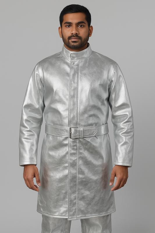 Aluminized foundry trouser