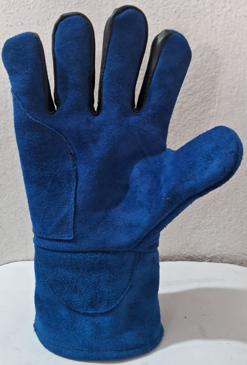 Guanti protettivi in pelle da fonderia. Taglio 5