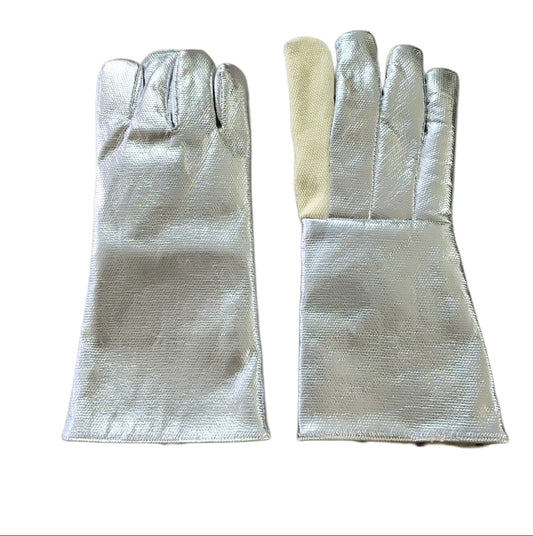 Foundry Gloves with Aluminized Coating