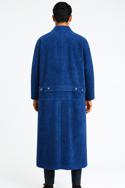 Heat & Water Repellent Leather Foundry Long Coat
