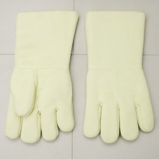 Aramid Felt Five Finger Foundry Gloves